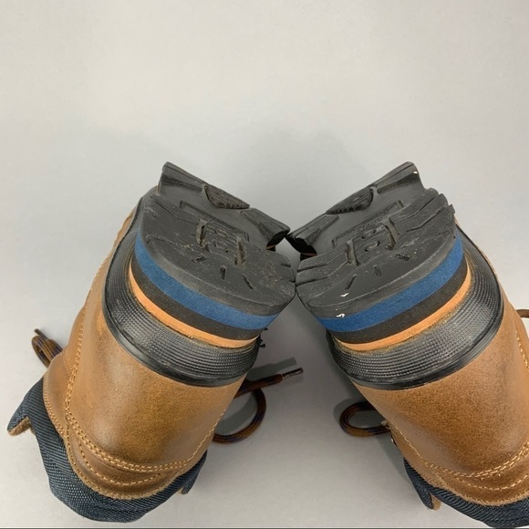 G.h. Bass Men’s Vintage Leather Hiking Boots Size 8 Brown - Picture 10 of 11